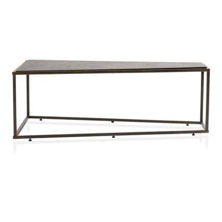 Coco Maison Stand Up salontafel triangel 97x60cm Goud